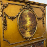 Louis XVI style trumeau mirror
