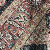 Oriental carpet navy blue and red 200x130cm