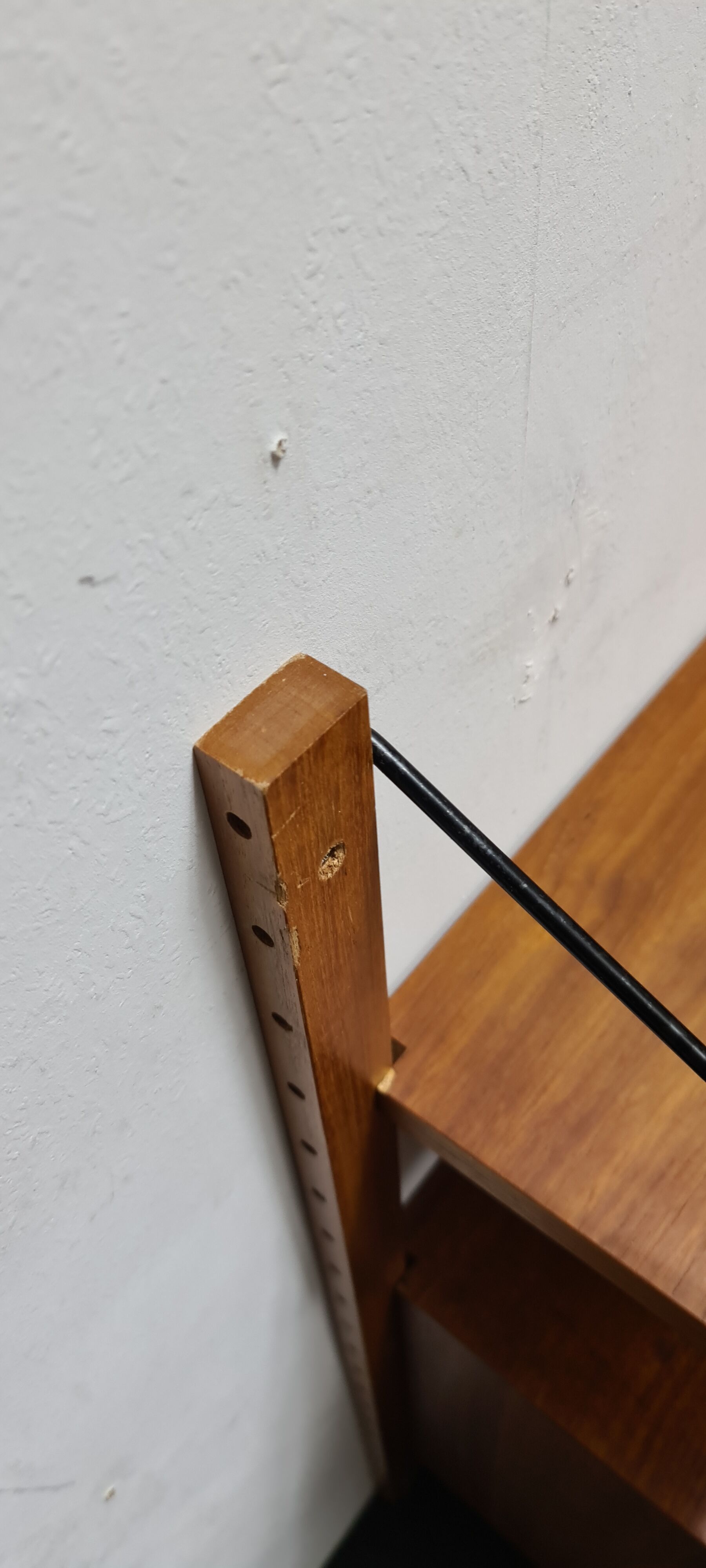Teak wall unit by Poul Cadovious