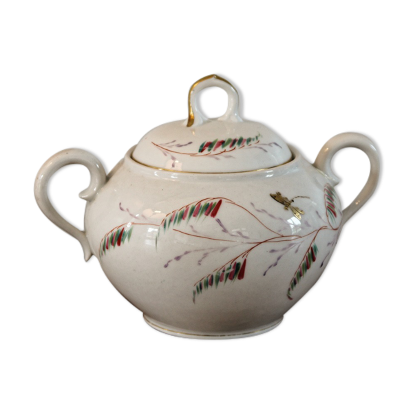 Sucrier en porcelaine, Vallon le Turenne