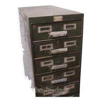 Trade furniture, industrial locker with 11 drawers