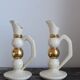 Pair of designer candle holders