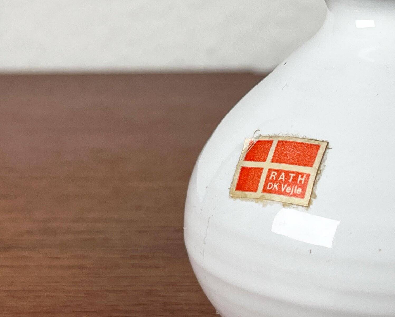 Danish Vintage Minimalist Vase by Rath, Vejle, Denmark