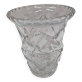 St Louis style crystal vase