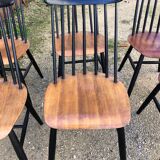 6 chaises Fanett d'Ilmari Tapiovaara