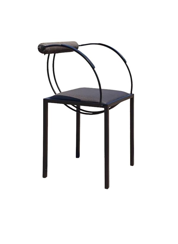 Chaise postmoderne Artelano 1980 au design français