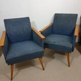 Paire de fauteuils