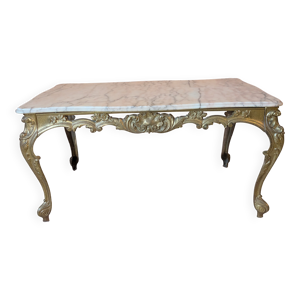 Table basse en laiton