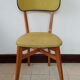 Chaise en skaï années 50