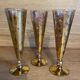 3 Flûtes à champagne