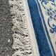 Large Chinese wool rug 200 x 310 cm — Blue & beige (Beijing style)