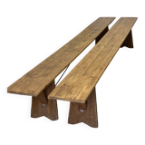 Pair of 3m farm benches