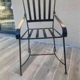 Handmade wrought iron chair