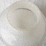 White speckled glass lampshade
