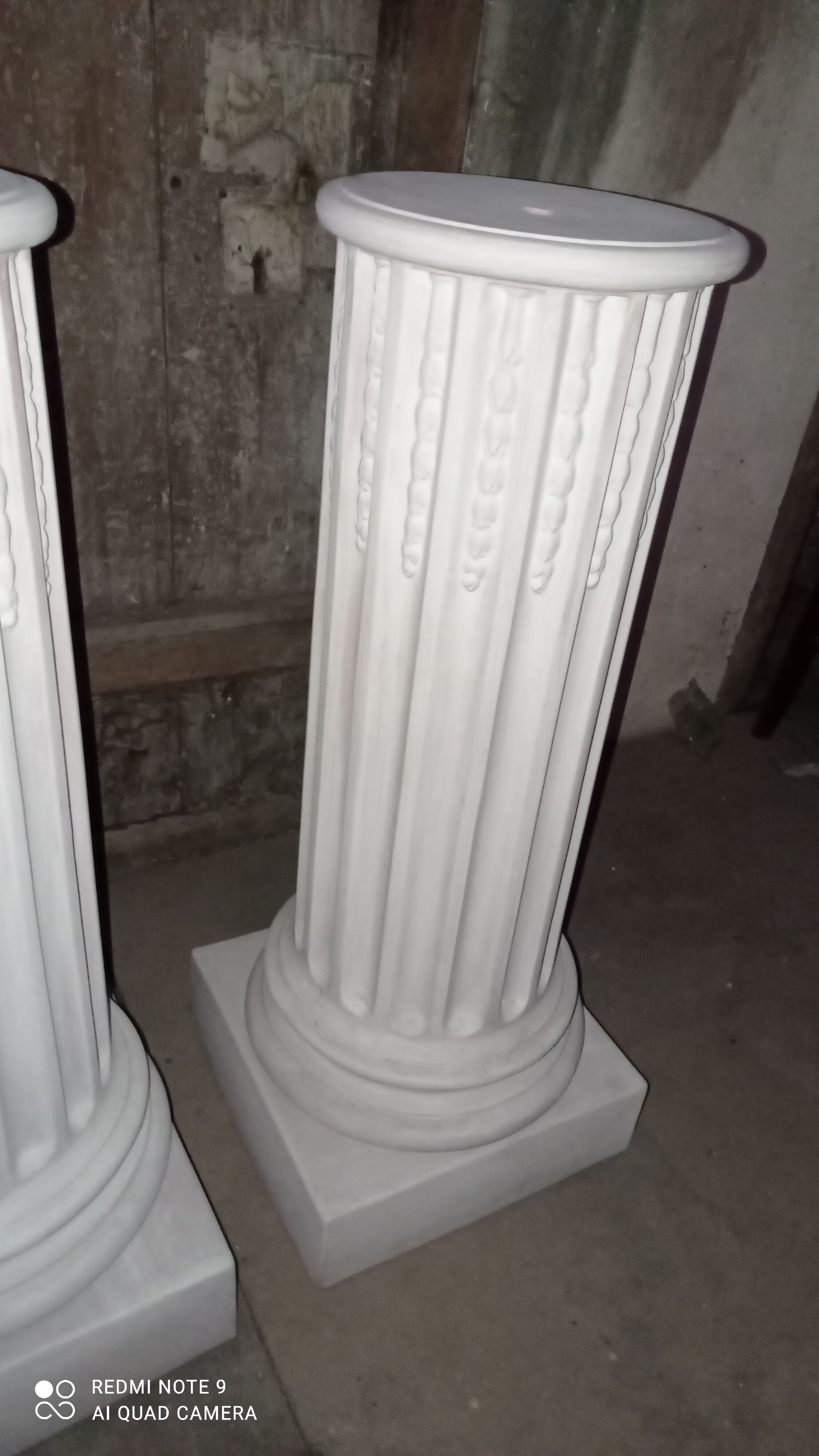 Pair of column stelae