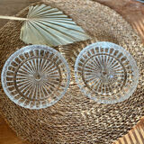 Plats vide poche en verres vintage 1960