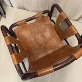 Pair of Tito Agnoli armchairs from the 1970s.