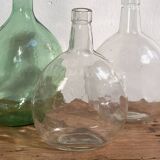 Anciens vases en verre (vers 1920). Ensemble 3 pièces #12