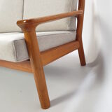 Teak 3-Seater Sofa by Juul Kristensen for Glostrup, 1970s
