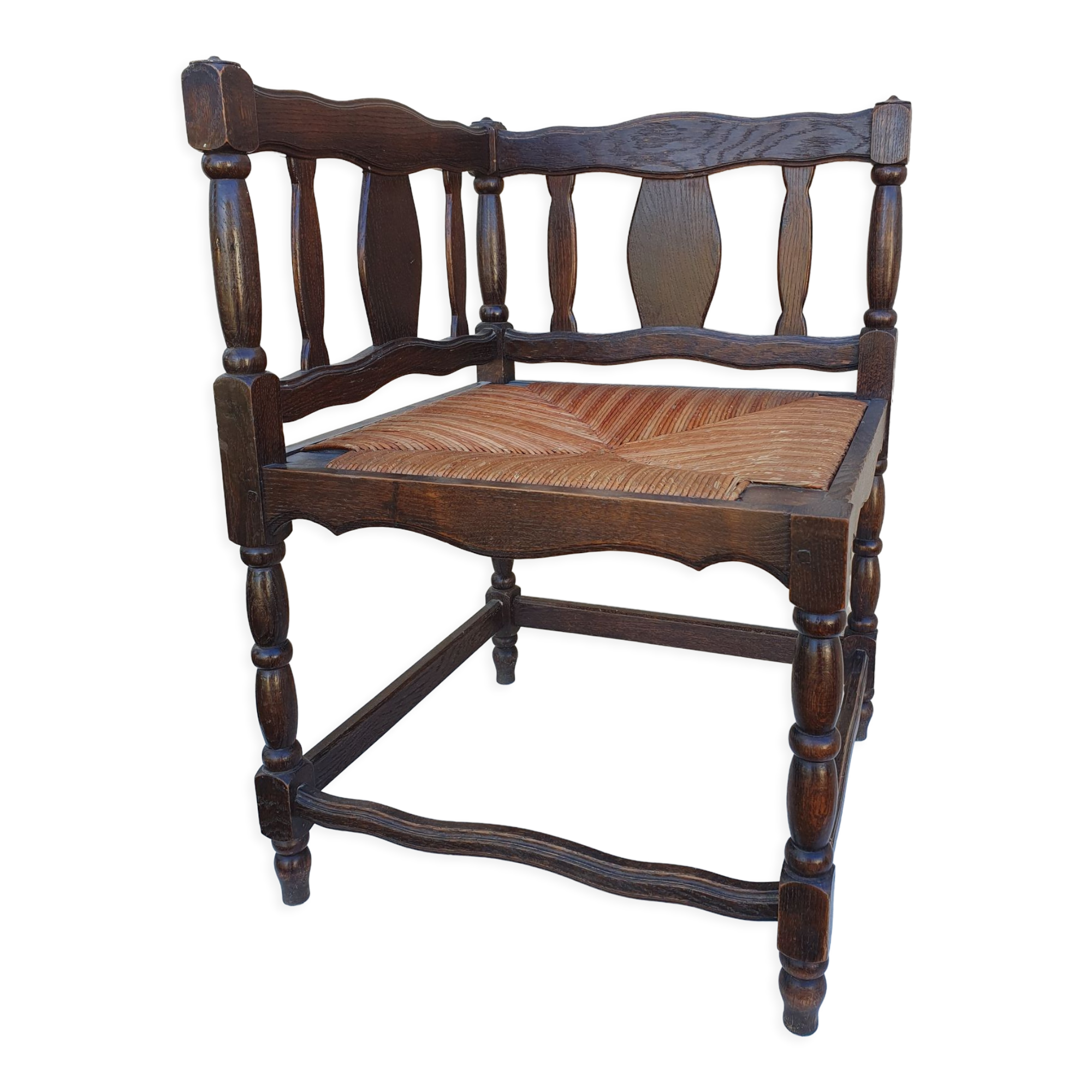 Vintage fireside armchair