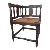 Vintage fireside armchair
