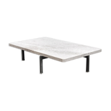 Saporiti 'onda' coffee table with granite top, italy, 1970's