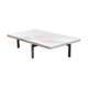 Saporiti 'onda' coffee table with granite top, italy, 1970's