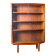 Danish Teak Bookcase, Showcase by Borge Mogensen for Soborg Mobelfabrik 1960.
