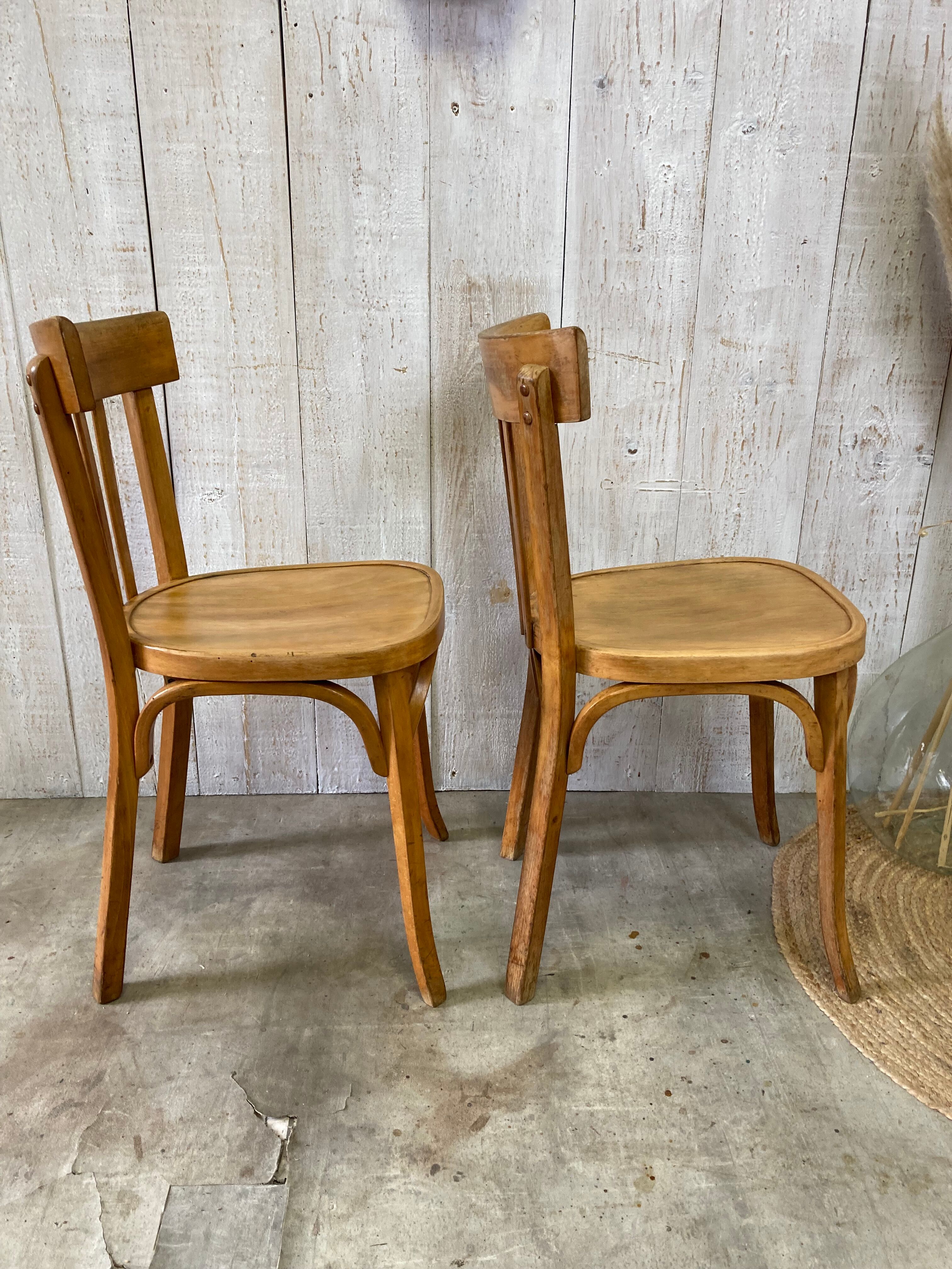 Paire chaises Baumann