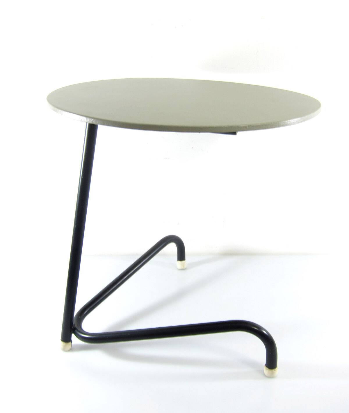 Rare 1950s Pilastro round side table