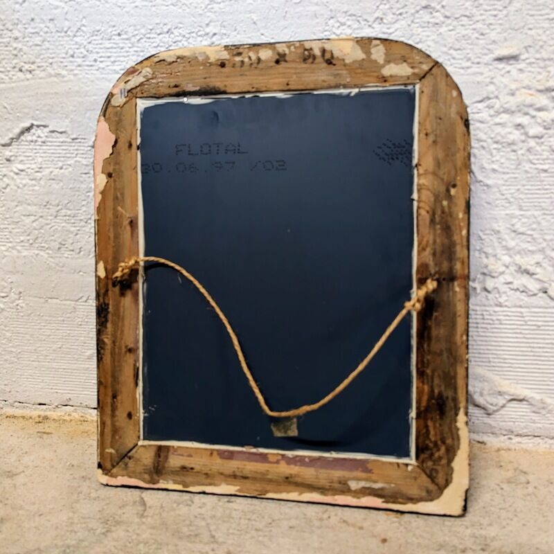 Mirror Louis Philippe black and gold