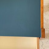 Vintage Scandinavian Cube Bedside Table