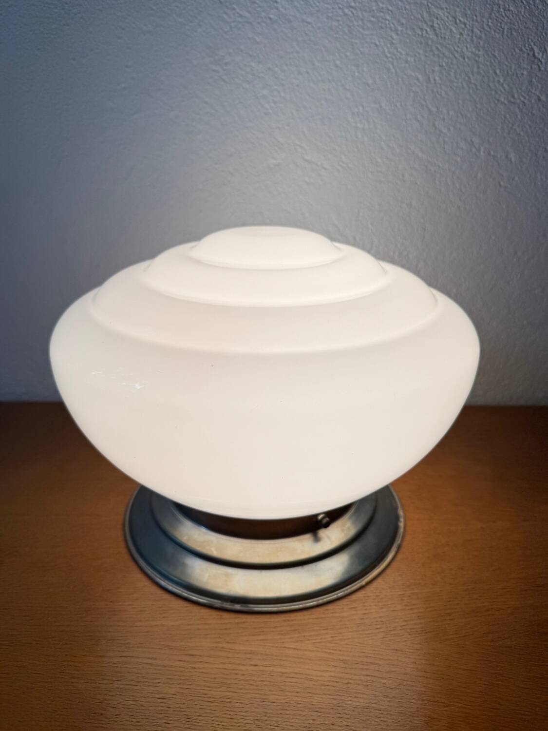 Plafonnier opaline Art Déco