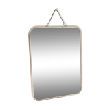 Vintage chain barber mirror