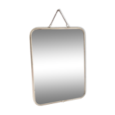 Miroir de barbier vintage à chaînette