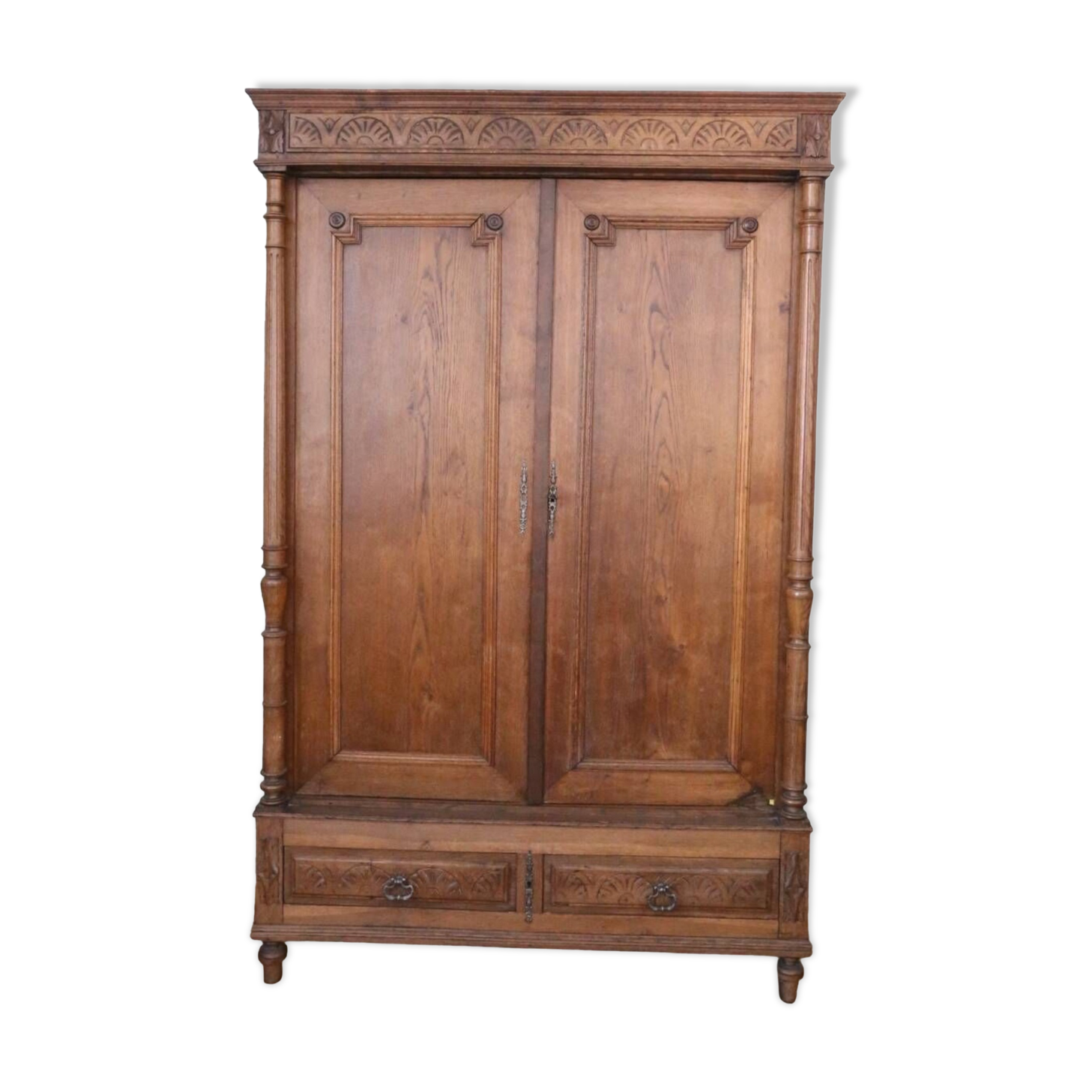 Large linen wardrobe
