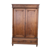 Large linen wardrobe