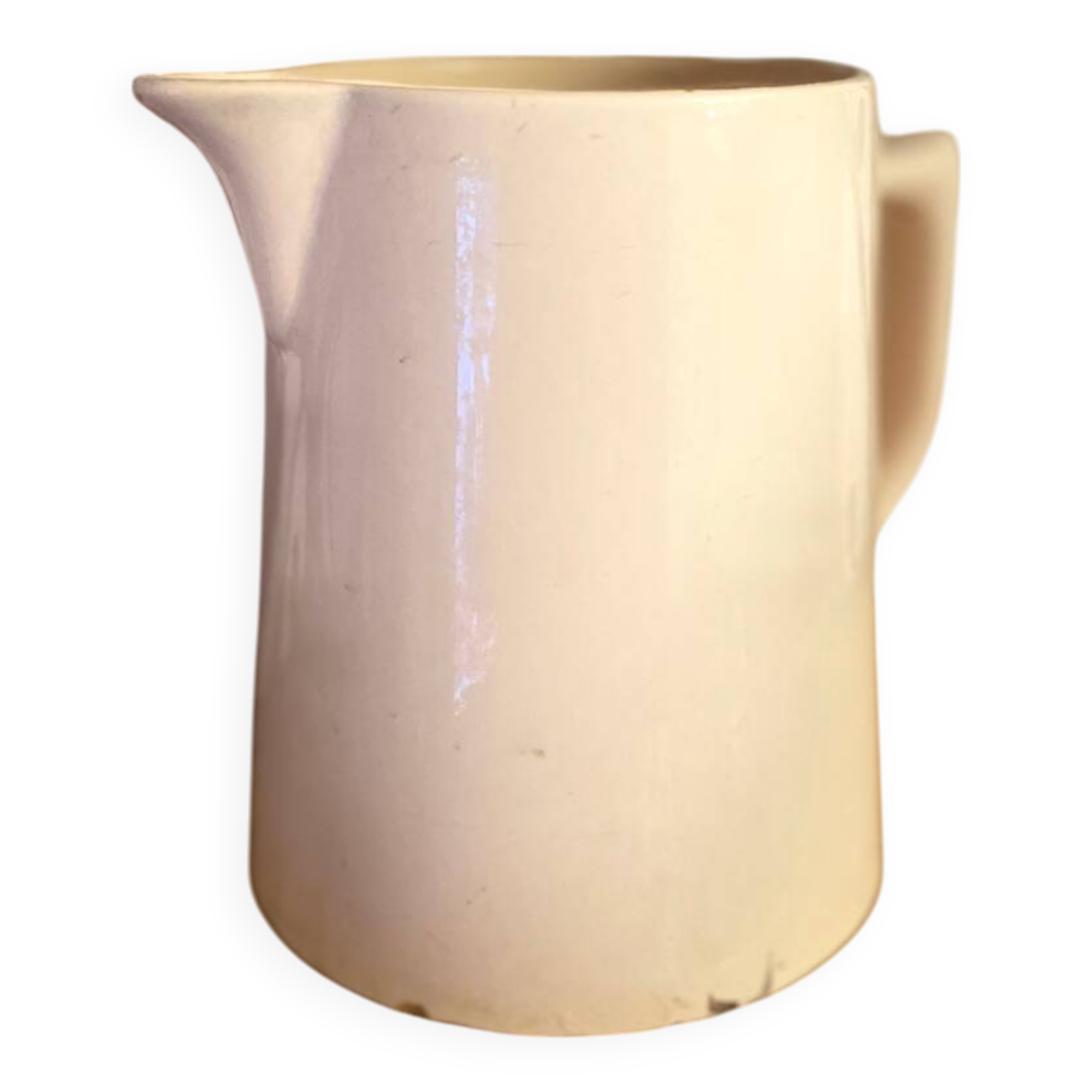 Vintage Ceramic Powder Pink Pitcher