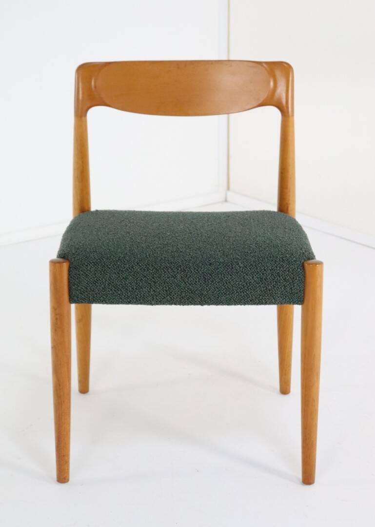 Set of 4 Danish Chairs 'Bjerremose'