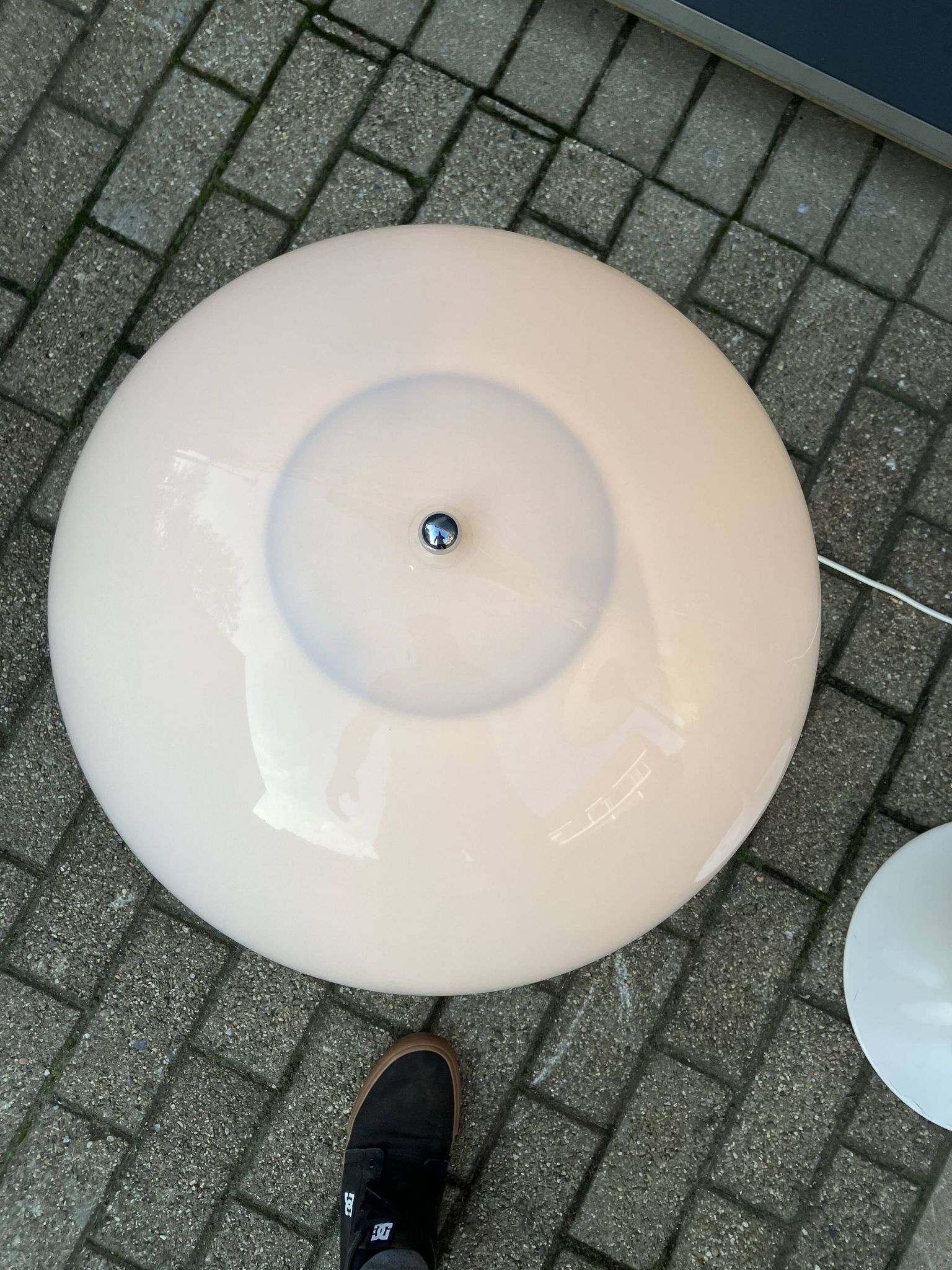 Vintage large table lamp 70cm Panthella Louis Poulsen Verner Panton