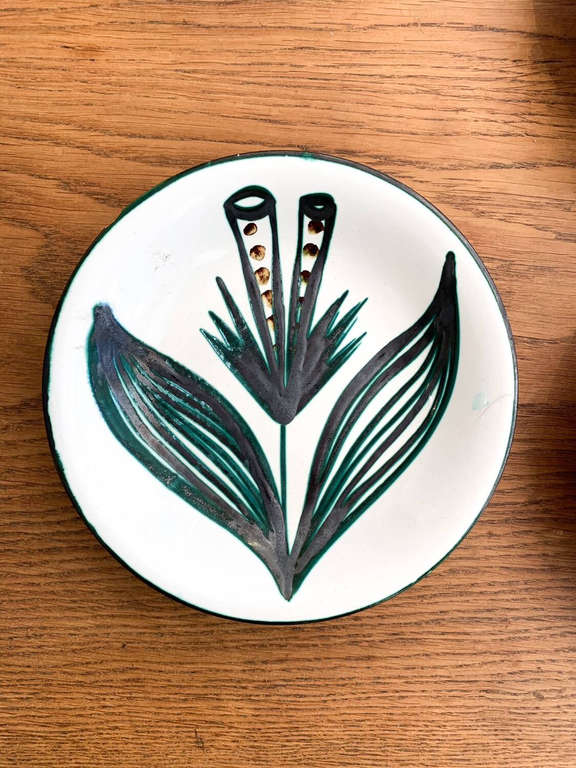 Assiettes Robert Picault Vallauris