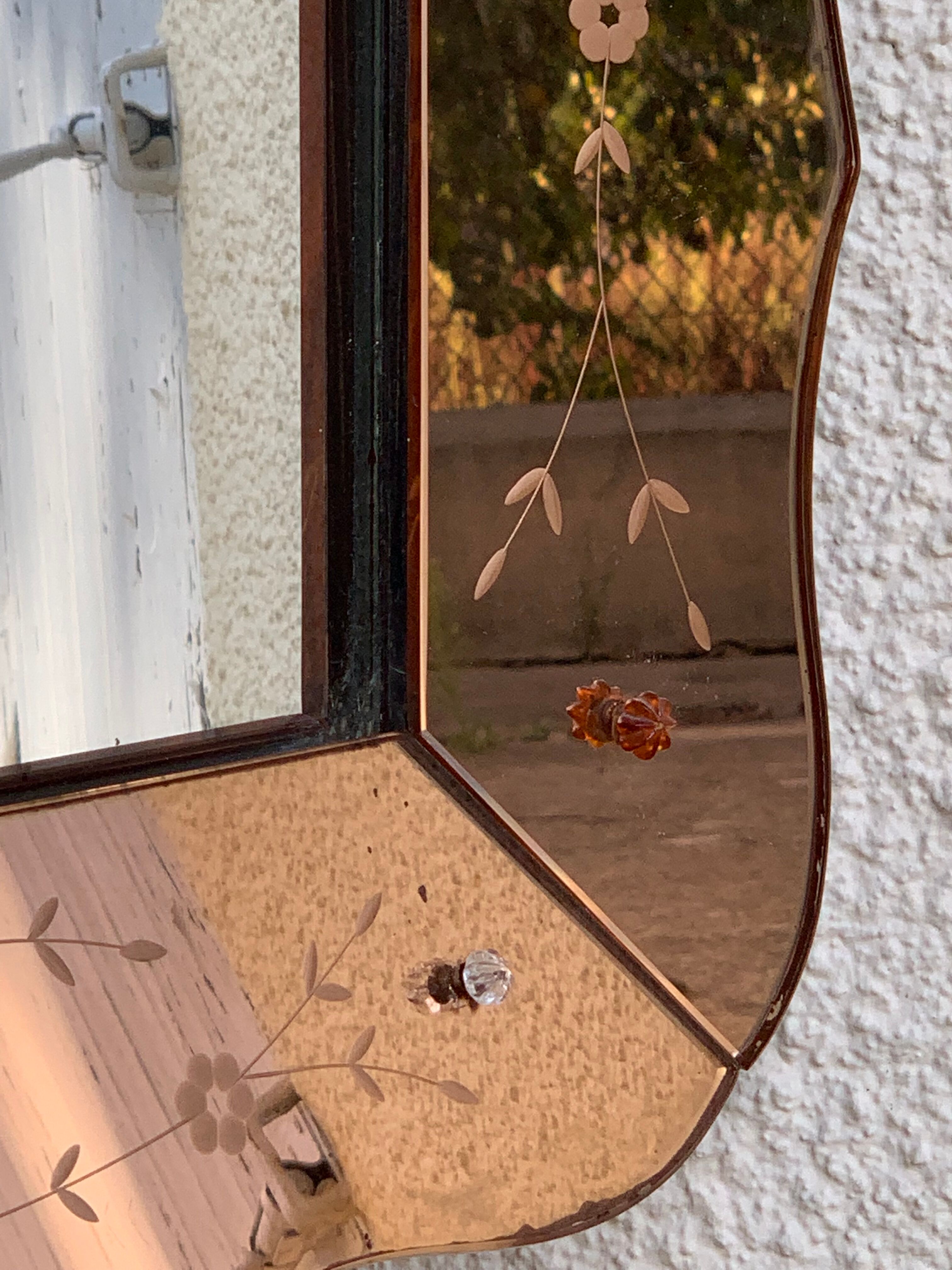 Venetian mirror art deco 1950 70x98