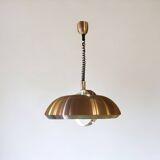 Vintage Space Age pendant chandelier in the style of Lakro Amstelveen.