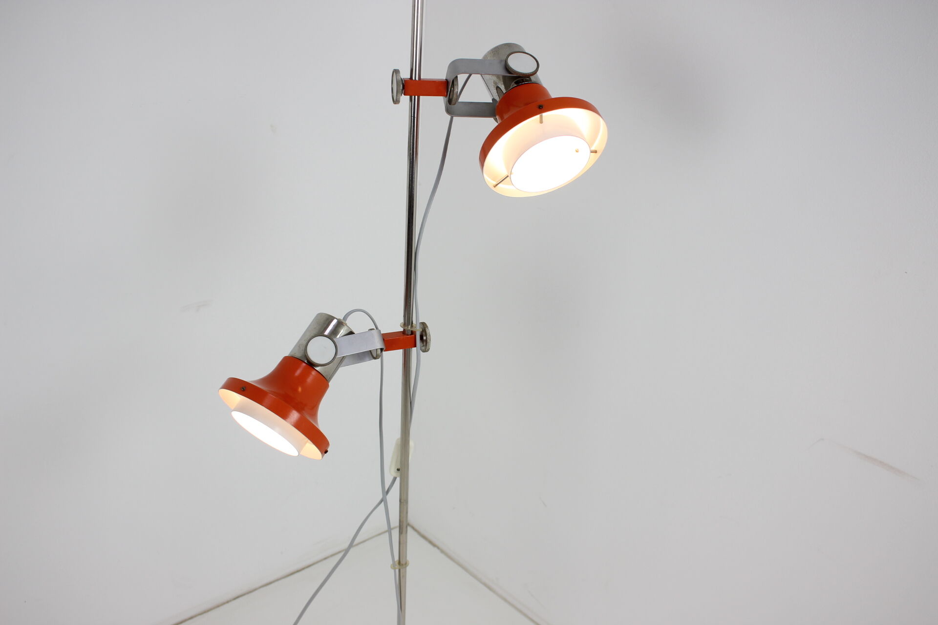 Design adjustable floor lamp by Pavel Grus for Kamenicky Senov, 1970s
