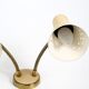 Italian wall lamp double flexible 1950