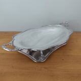 Antique silver-plated centrepiece with hallmark.