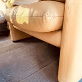 Fauteuil Maralunga de Vico Magistretti pour Cassina, Italie 1972