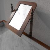 marble dressing table and mirror