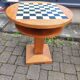 Table D'échecs Ronde - Bois - Faïence - carrelage