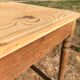 Table de ferme en bois naturel